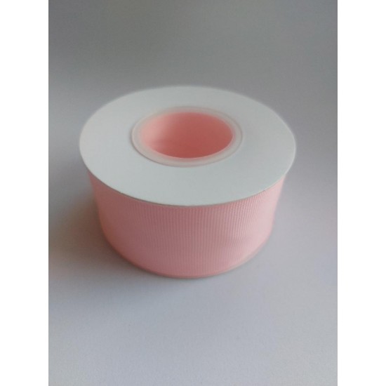 ОПТ Лента репсовая премиум 4 см*20 ярдов, цв. розовый 04